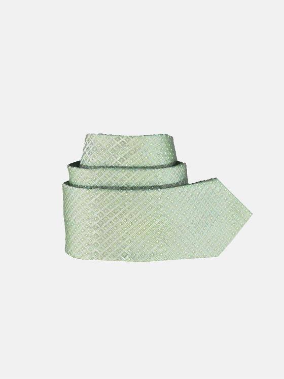 engbers Herren Modische Krawatte mit dezentem Muster Hellgruen 31362