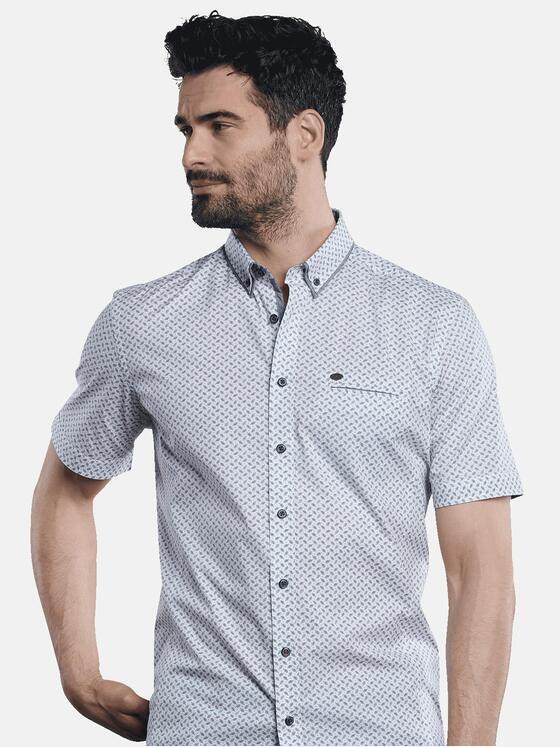 engbers Herren Hemd kurzarm Marineblau 30663