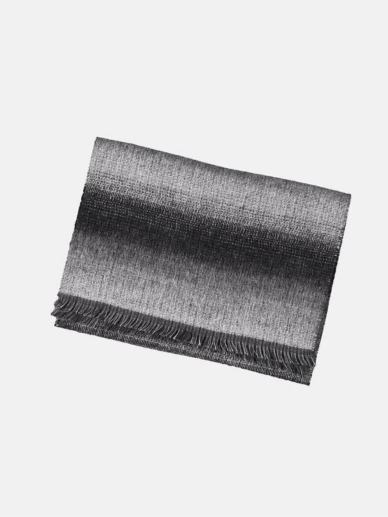 engbers Herren Karierter Strickschal Anthrazit 30351