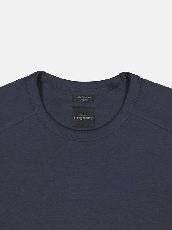 engbers Herren T-Shirt "My Favorite" organic Blau 36291
