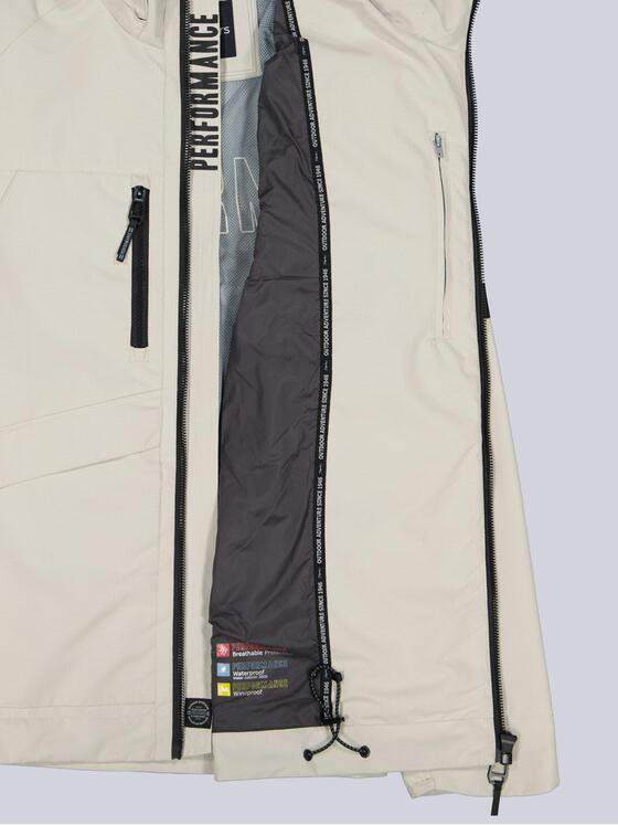 engbers Herren Funktionsjacke Wassersäule 3000 Beige 40293