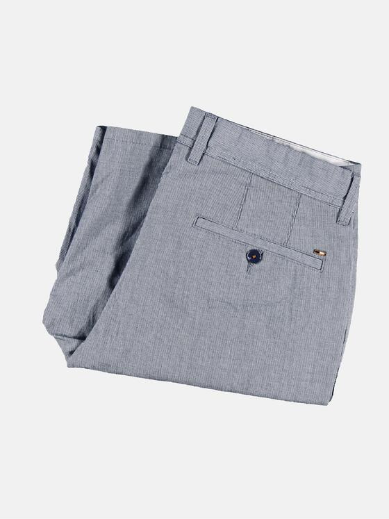 emilio adani Herren Modische Bermuda mit softem Baumwollgriff Blau 29850