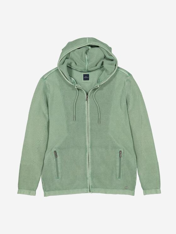 engbers Herren Cardigan uni Hellgruen 36685