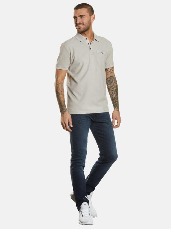 emilio adani Herren Poloshirt Beige 34552