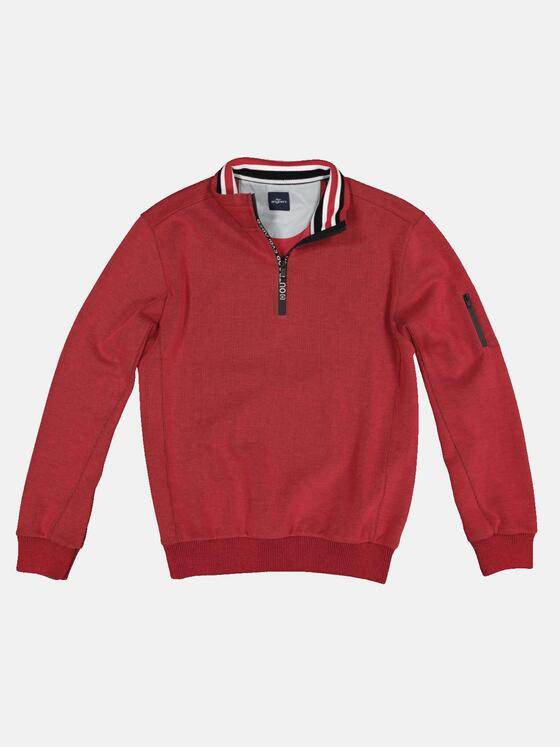 engbers Herren Sweatshirt Stehbund Rot 32876