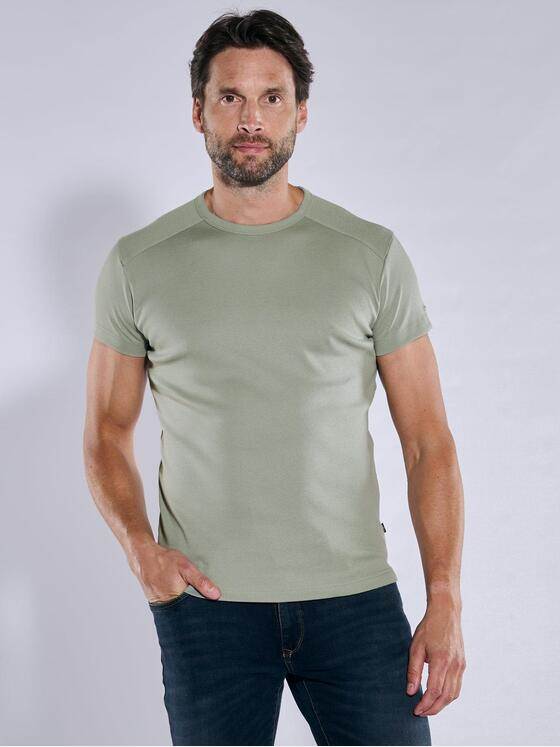 engbers Herren Basic-Shirt "My Favorite" organic Gruen 38104