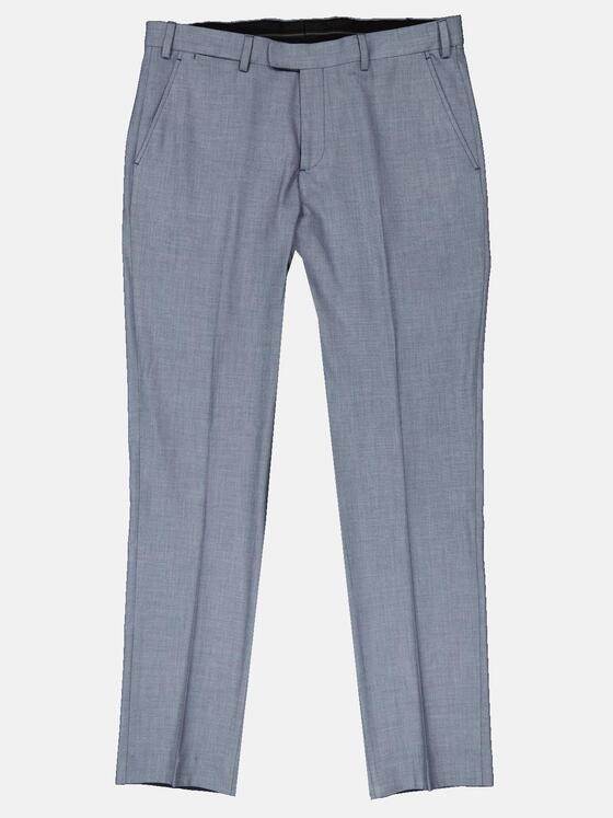 emilio adani Herren Anzug-Hose slim fit Blau 34590