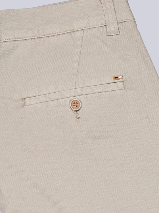 emilio adani Herren Chino mit Bundfalten Braunbeige 39114