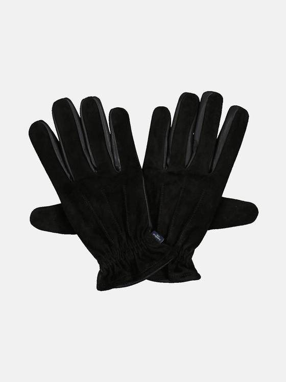engbers Herren Lederhandschuh Schwarz 33883