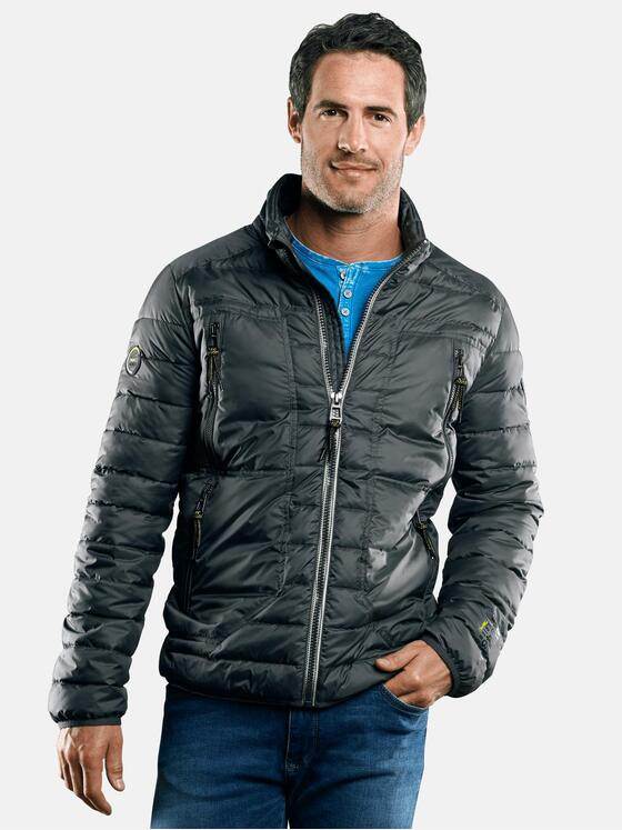 engbers Herren Leichte stylische Steppjacke Dunkelgrau 29053