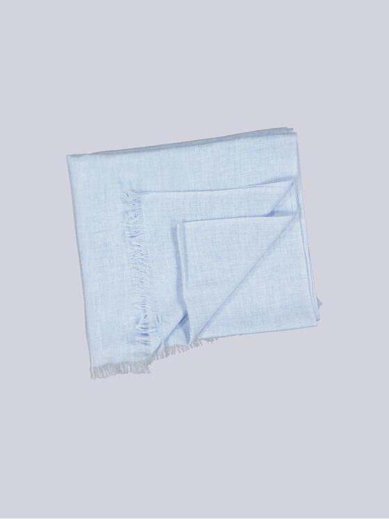 emilio adani Herren Schal uni Blau 38766