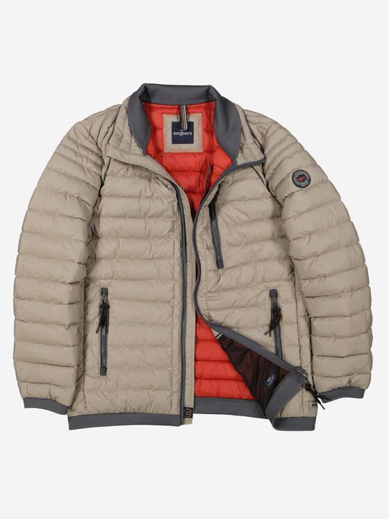 engbers Herren Steppjacke regular Beige 37179