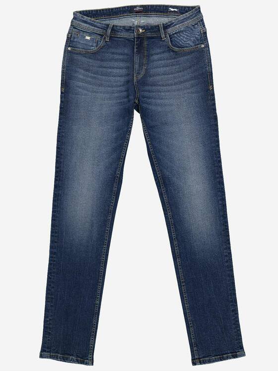 engbers Herren Super-Stretch-Jeans regular Blau 37191