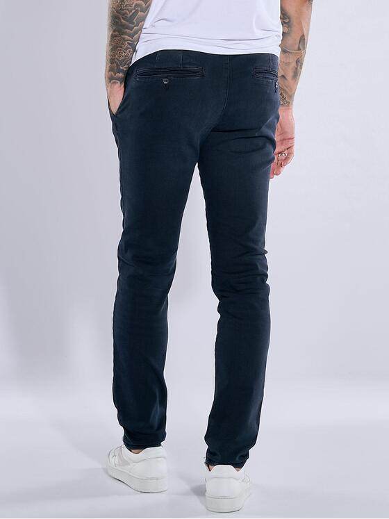 emilio adani Herren Chino slim fit Blau 37960