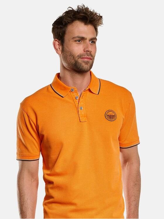 engbers Herren Polo-Shirt uni Orange 33134
