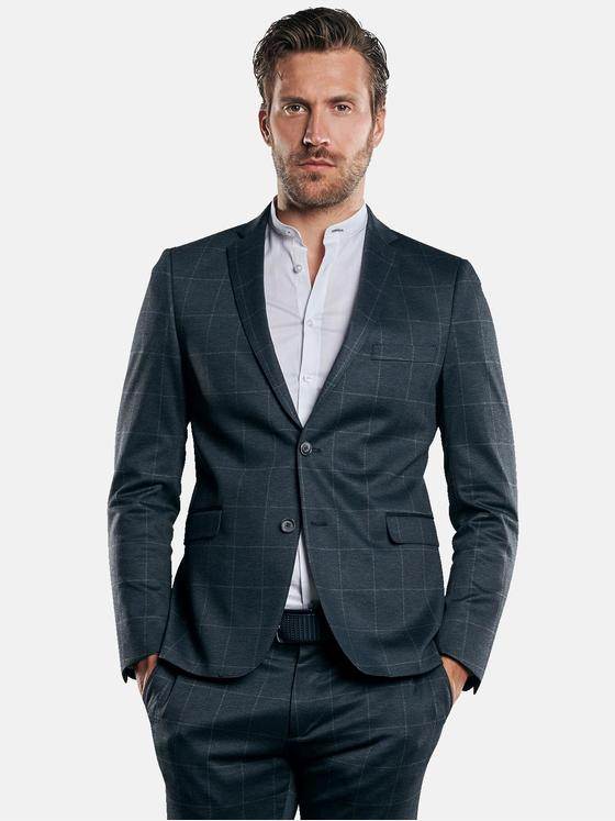emilio adani Herren Anzugsakko slim fit Grau 30126