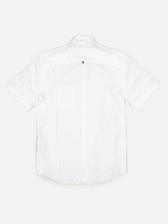 engbers Herren Hemd uni Reinweiss 33012