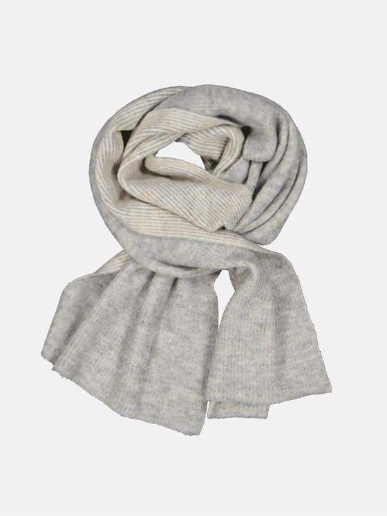 emilio adani Herren Schal uni Grau 34022