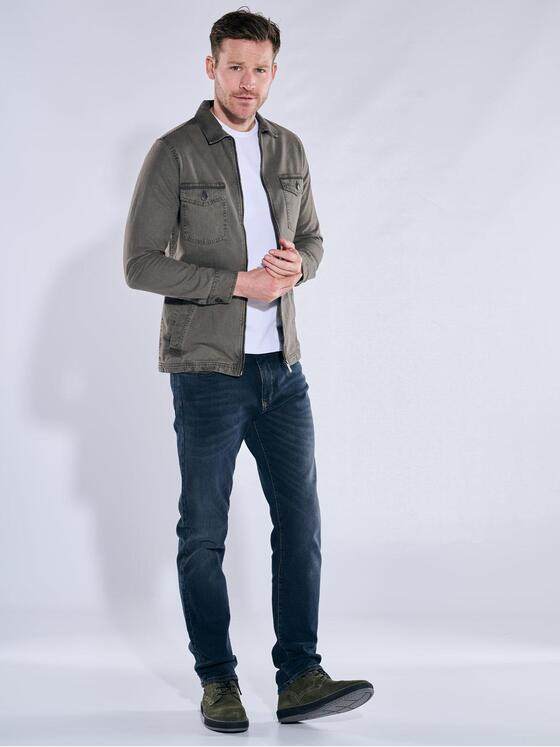 engbers Herren Overshirt uni Braunbeige 38498