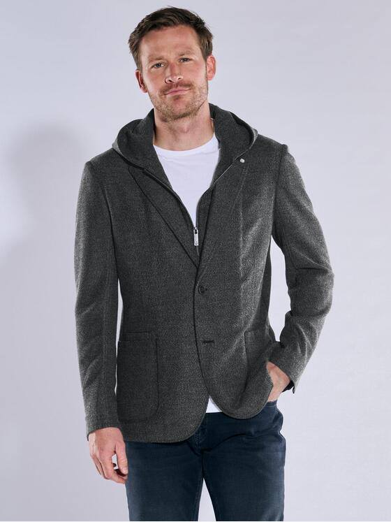 ENGBERS GERMANY Herren Freizeit-Sakko aus italienischem Warenmaterial Grau 37558