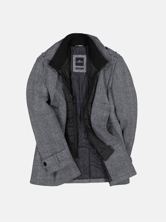 engbers Herren Jacke im Cabanstyle Granitgrau 32256