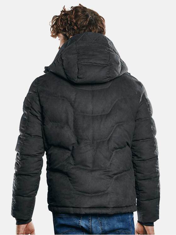 engbers Herren Steppjacke mit softer Oberfläche Granitgrau 30762