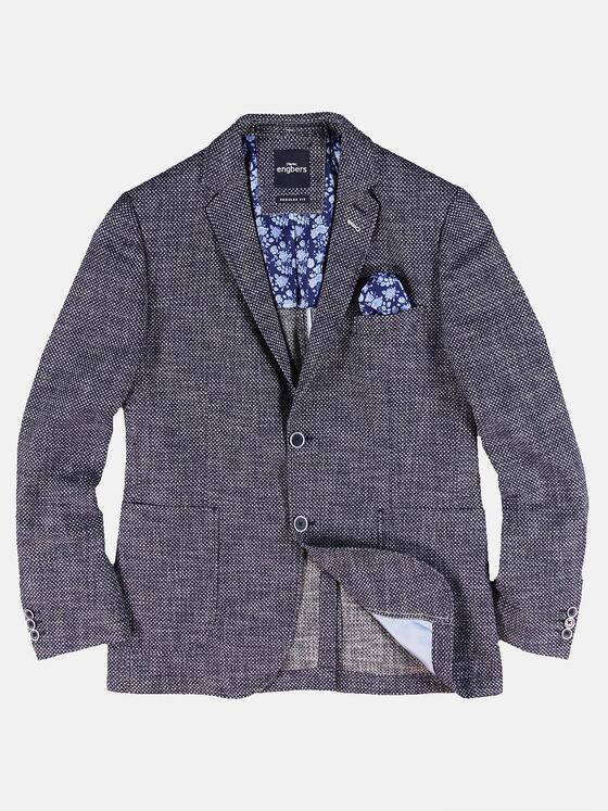 engbers Herren Freizeit-Sakko regular Saphirblau 31075