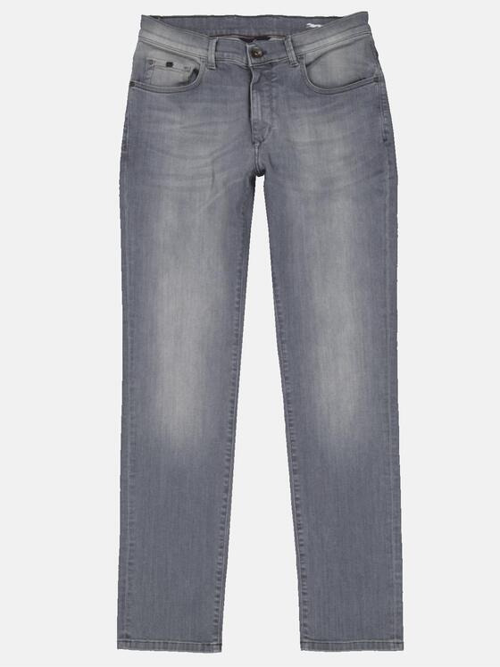 engbers Herren Jeans Slim Fit Super-Stretch Grau 33327