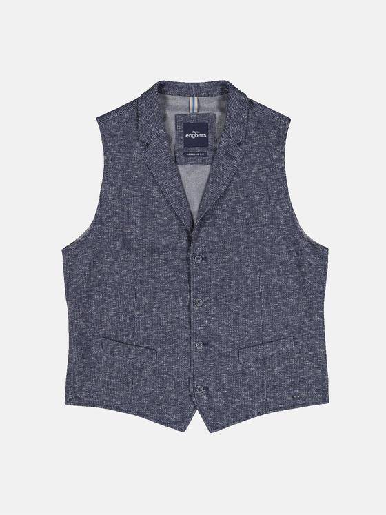 engbers Herren Sakko-Weste Indigoblau 33321