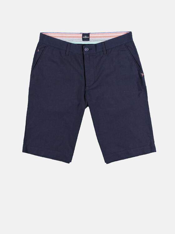 engbers Herren Schlichte Shorts aus Soft-Touch-Material Blau 29821