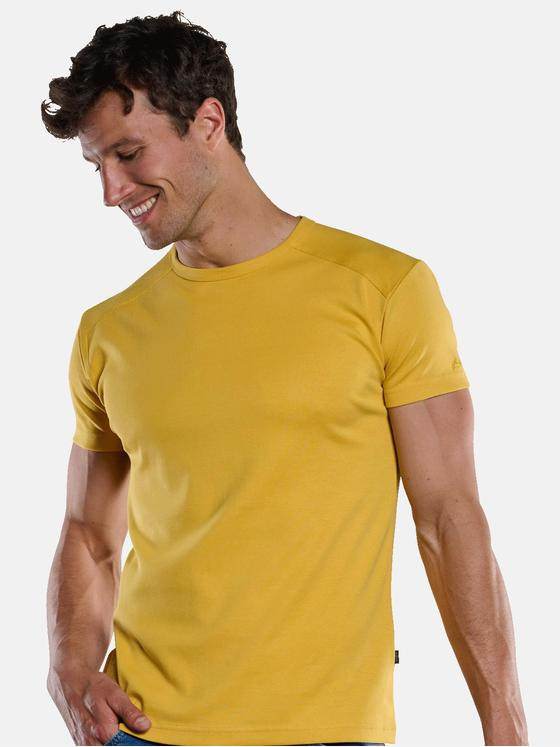 engbers Herren Basic-Shirt "My Favorite" Safrangelb 33345