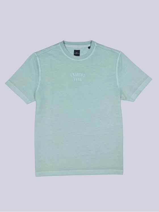 engbers Herren Rundhals T-Shirt Mittelblau 39931