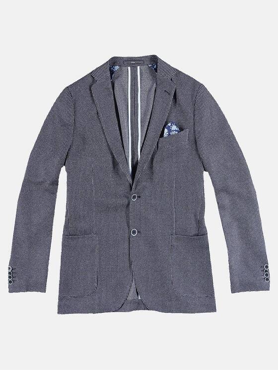 engbers Herren Elastisches Freizeit-Sakko Blau 31506