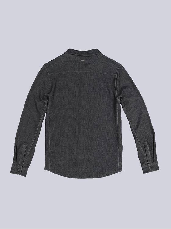 emilio adani Herren Overshirt uni Grau 33735