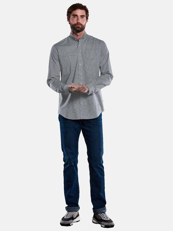 engbers Herren Hemd langarm Marineblau 33643