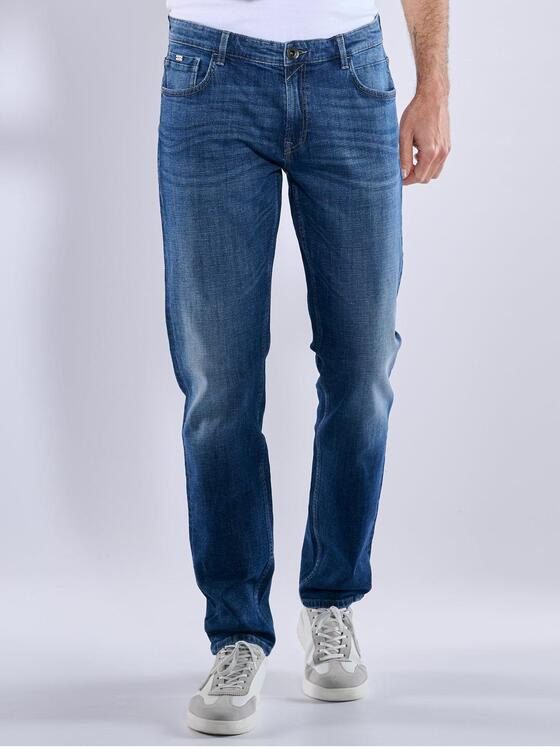 engbers Herren Super-Stretch-Jeans slim fit Blau 36256