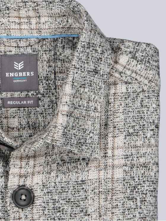 ENGBERS GERMANY Herren Hemd langarm Beige 39697