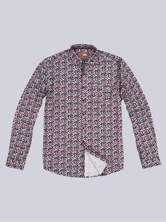 emilio adani Herren Langarm-Hemd Rot 32400