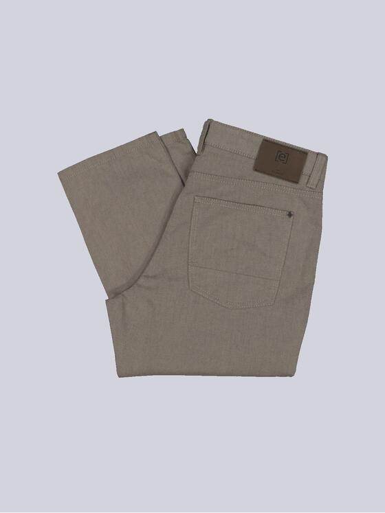 engbers Herren 5-Pocket Hose regular Braunbeige 34224