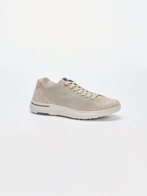 engbers Herren Sneaker aus Leder Grau 36530