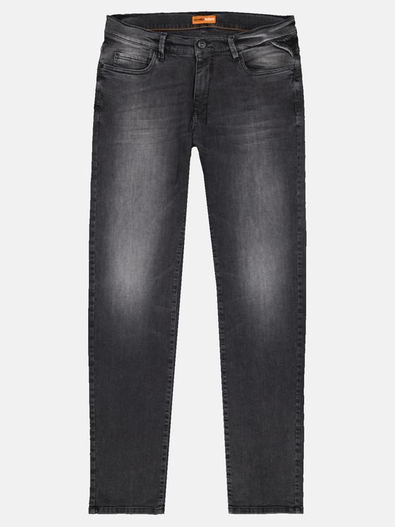 emilio adani Herren Jeans Slim Fit Super-Stretch Grau 33324
