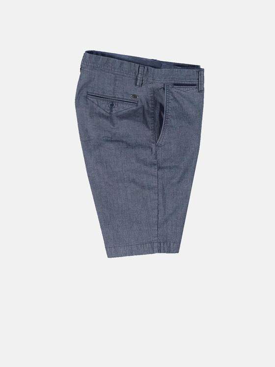 engbers Herren Chino-Short regular Mittelblau 31595