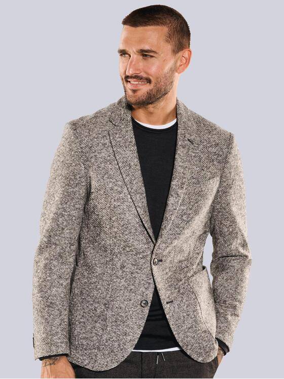 emilio adani Herren Freizeit-Sakko slim fit Braun 35590
