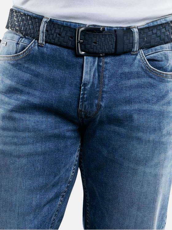 engbers Herren Jeans 5-Pocket Superstretch Taubenblau 29070