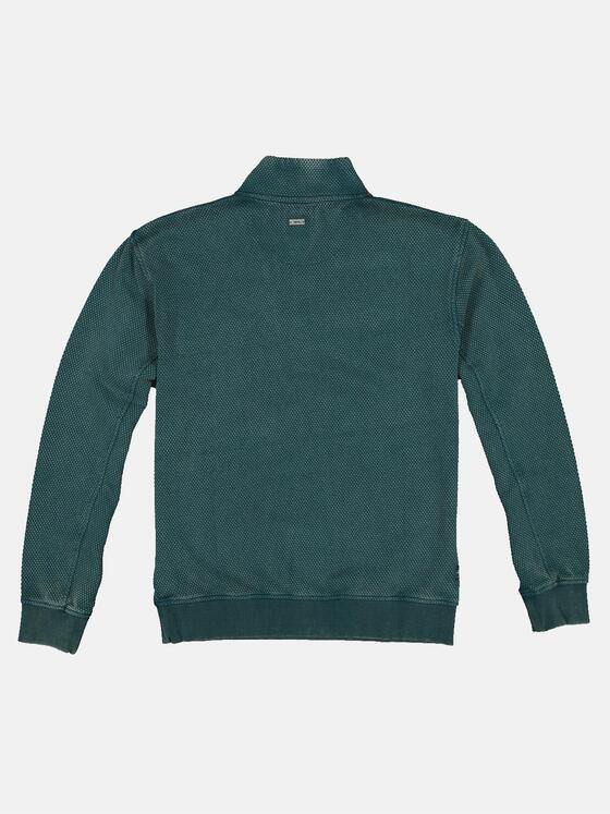 engbers Herren Sweatshirt mit Stehbund Petrol 32399