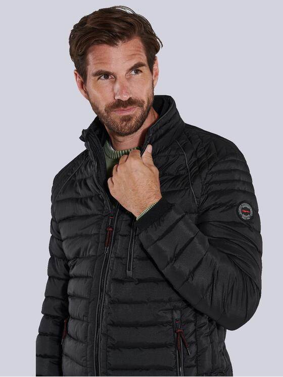 engbers Herren Steppjacke regular Schwarz 35429