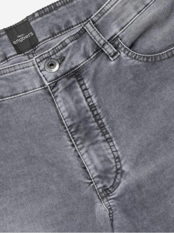 engbers Herren 5-Pocket-Hose regular Grau 37524