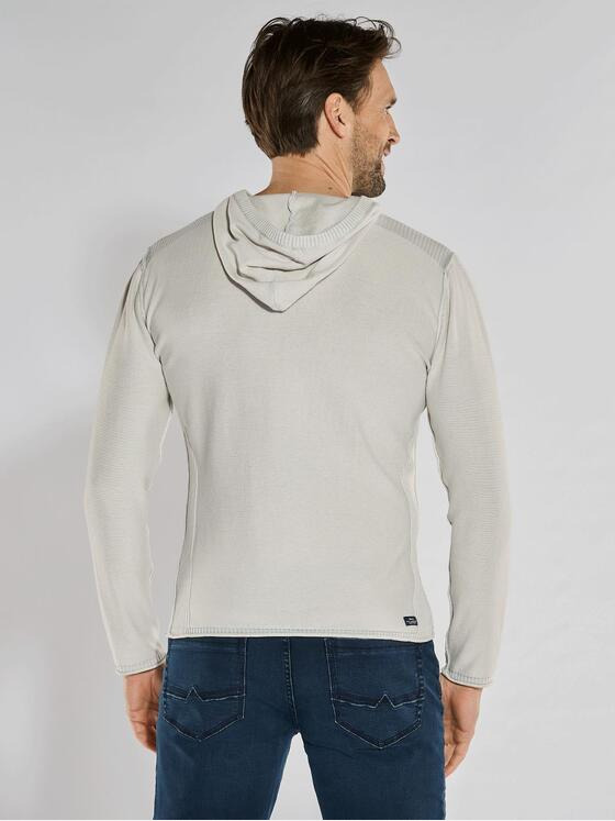 engbers Herren Pullover mit Kapuze Hellgrau 36269
