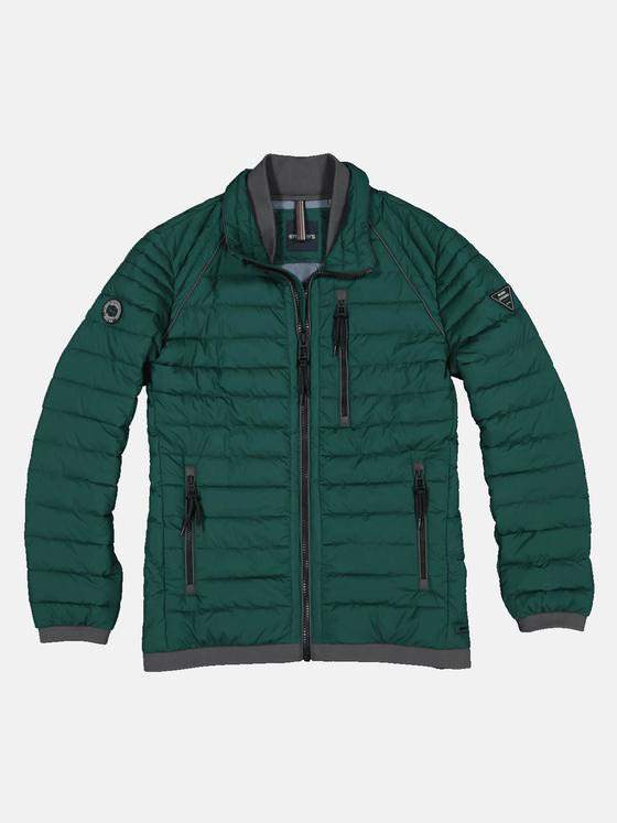engbers Herren Steppjacke mit Bündchen Petrolgruen 32580