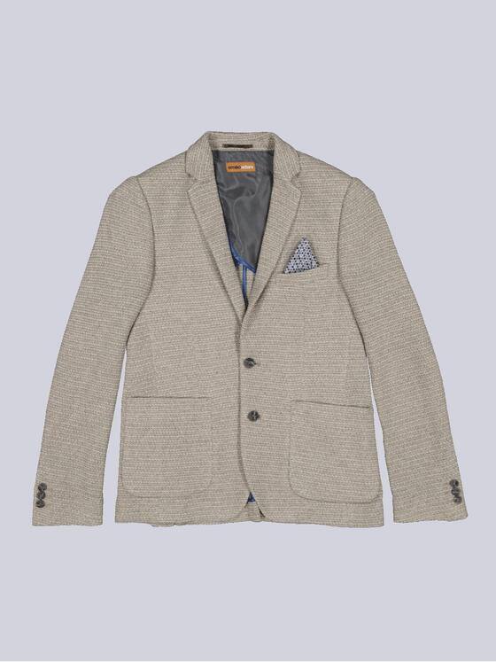 emilio adani Herren Sakko strukturiert Beige 34320